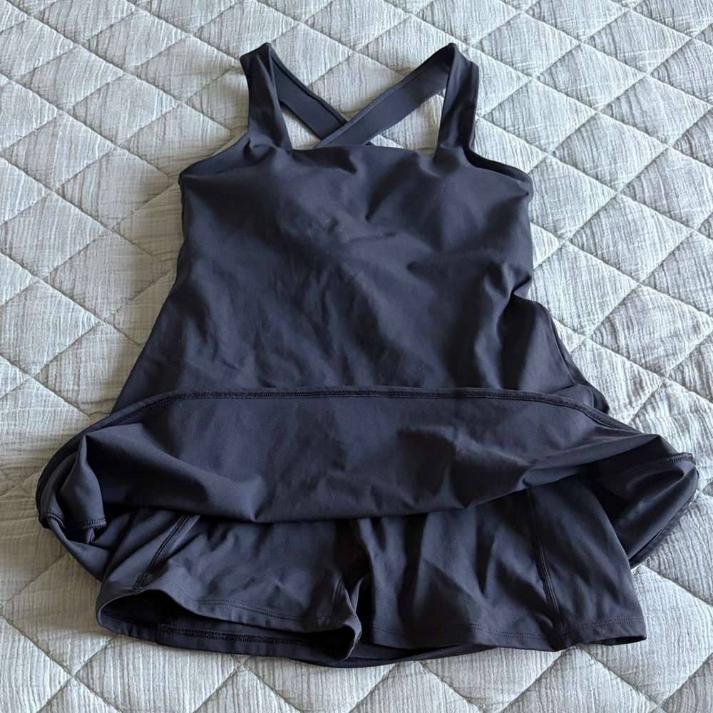 Black Women’s Crossback Active Dress